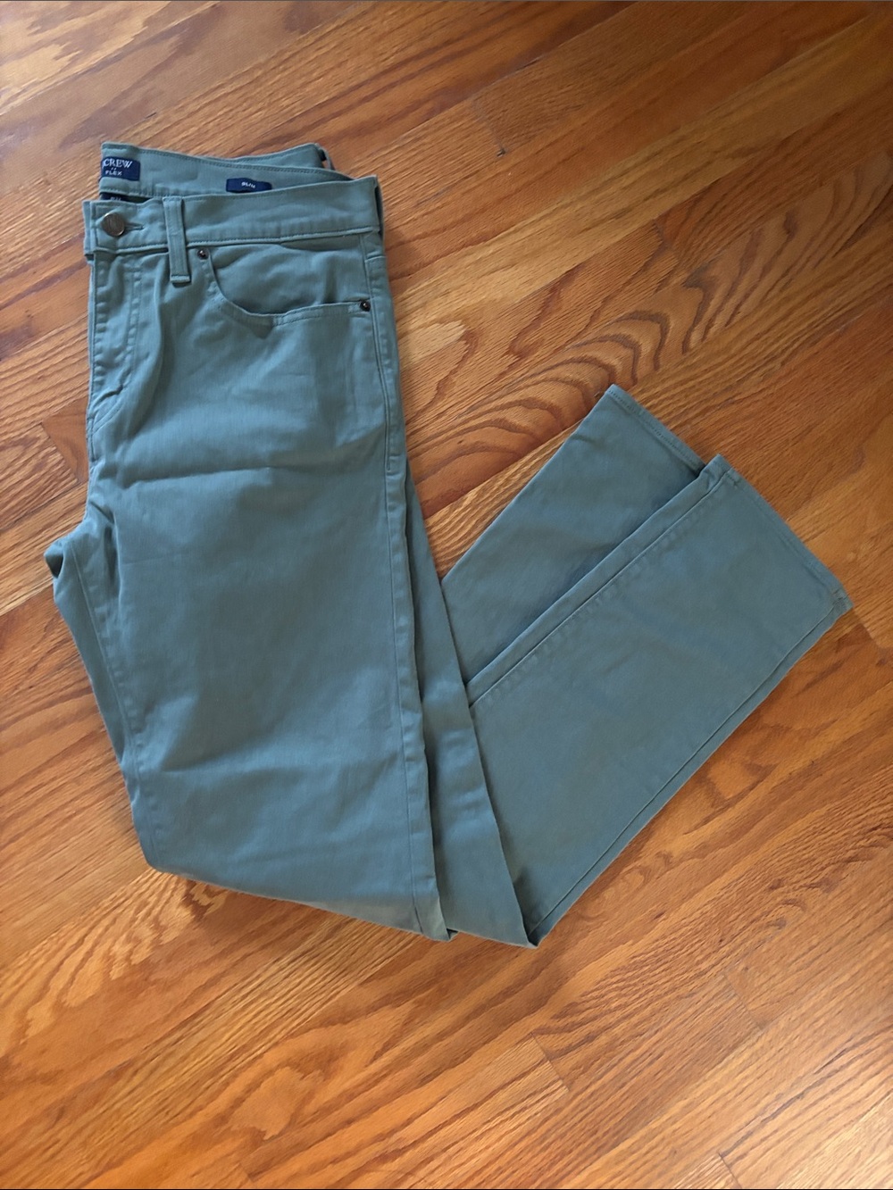 J. Crew Olive Green Flex Pants 32x34 they are brand new without tags.